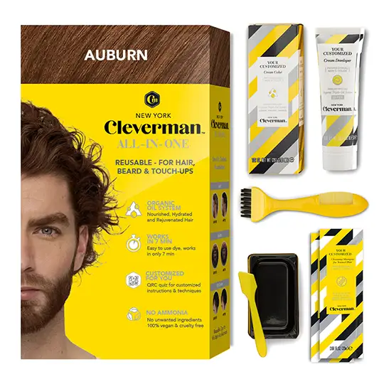 Auburn Hair and Beard Dye